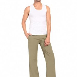 Rebelean Men's Lightweight Terminal Fabric Wide Leg Track Pants